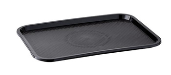 Plateau FAST FOOD GN 1/1 noir, 53x32,5x2 cm | APS 553