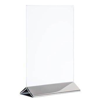 Porte-menu format A5, 2 pièces, 15x7x23 cm | APS 71522