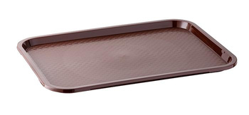 Plateau FAST FOOD GN 1/1 marron, 53x32,5x2 cm | APS 554