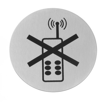 Plaque d’information autocollante TÉLÉPHONE | HENDI 663653