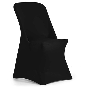 Housse pour chaise de catering noire | FORGAST FG03818