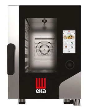 Four mixte à convection-vapeur électrique Millennial Touch Screen Gastro Compact, 6×GN 2/3 | TECNOEKA MKF623CTS