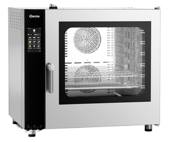 Four mixte à convection-vapeur Silversteam 2 P-7110D avec système de lavage | BARTSCHER 117792