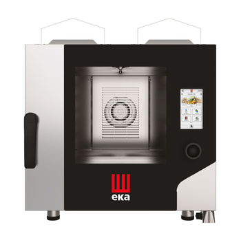 Four mixte à convection vapeur gaz Millenial Touch Screen Gastro 5xGN 1/1 | TECNOEKA MKF511GTS
