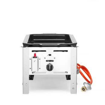 Poêle à gaz Grill Master MINI, à gaz, 4,6 kW, 29x48 cm | HENDI 154601