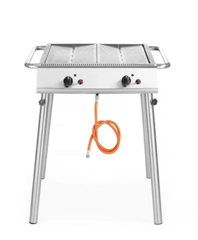 Grill à gaz Xantos 9,5kW, 770x710x(H)870mm | HENDI 148624