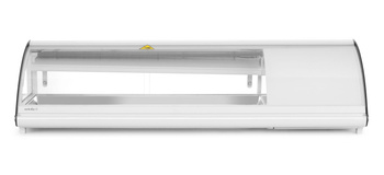Vitrine réfrigérée pour sushi, 63 l, LED, 3-7°C, 130,7x45x33 cm | HENDI 233757