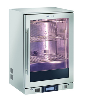 Armoire de maturation de viande 138 l, acier inoxydable, 1-25°C, dégivrage automatique | ARKTIC 204979