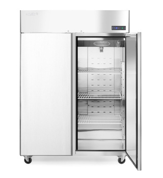 Armoire réfrigérée ARKTIC, 2 portes, acier inoxydable, 1260 l, refroidissement dynamique | ARKTIC 232125