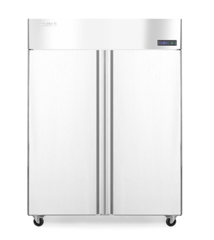 Armoire de congélation deux portes en acier inoxydable, 1260 l, dégivrage automatique | ARKTIC 232149