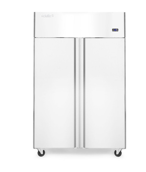Armoire de congélation Profi Line, acier inoxydable, 2 portes, 900 l, refroidissement dynamique | ARKTIC 233139