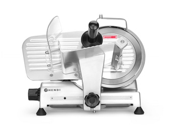 Trancheuse à charcuterie Kitchen Line 220, épaisseur de coupe 0-12 mm, diamètre de lame 22 cm | HENDI 210048