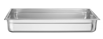 Récipient GN 2/1 prof. 10 cm en acier inoxydable PROFI LINE | HENDI 801123