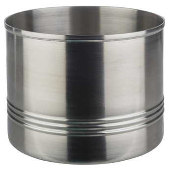 Bol de service SNACKCAN, acier inoxydable, 13,5x10,5 cm | APS 40657