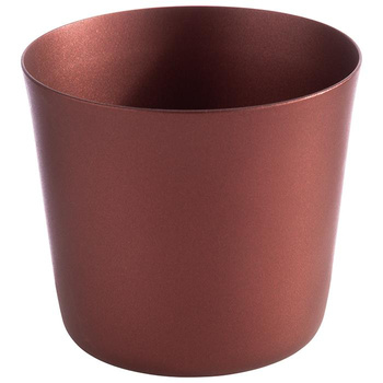 Tasse de service LEVANTE, acier inoxydable, rouge, 8.5x8.5 cm | APS 40710