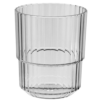 Verre en tritan LINEA, couleur grise 300 ml, 8.5x10 cm, lot de 48 pièces | APS 10567