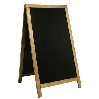 Tableau autoportant en bois, 71x125 cm | CONTACTO 7695/123