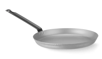 Poêle en acier pour crêpes, diamètre 29 cm, hauteur 10 cm | HENDI 629499