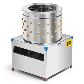 Éplucheuse pour volaille, charge unique 5 kg, 1,5 kW, 230 V | FORGAST FG10111