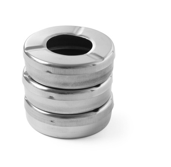 Cendrier avec couvercle - lot de 3 pcs | HENDI 440490
