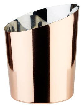 Tasse de service TASCA, acier inoxydable, couleur cuivre, 9.5x11.5 cm | APS 40616