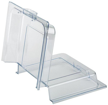 Couvercle rabattable, GN 1/1, 53,3x32,8x7,5 cm | APS 11013