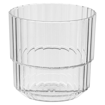 Verre en tritan LINEA, 220 ml, 8,5x8 cm, lot de 48 pièces | APS 10561