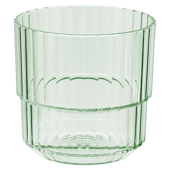 Verre en tritan LINEA, couleur verte 220 ml, 8.5x8 cm, lot de 48 pièces | APS 10571