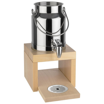 Distributeur de lait BRIDGE, couleur érable, capacité 3 l | APS 10836