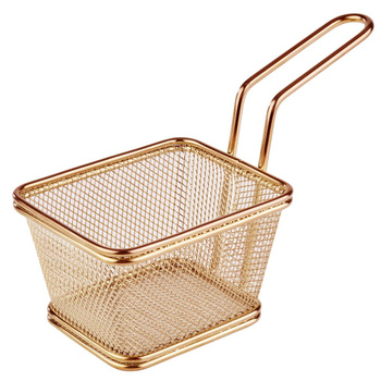 Panier de service SNACKHOLDER, couleur or, 10x8.5x6.5 cm | APS 40622
