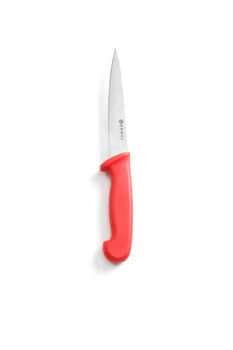 Couteau HACCP à fileter rouge | HENDI 842522