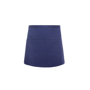Tablier Basic 60 x 35 cm, avec poches bleu marine | KARLOWSKY BVS 3-10-pcs