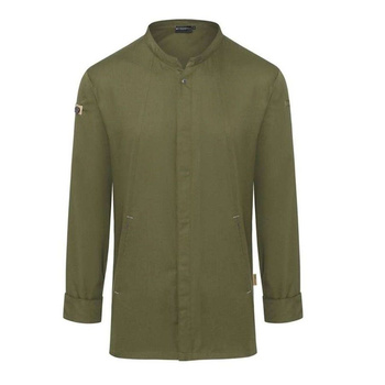 Veste de cuisine Green-Generation vert mousse homme | KARLOWSKY JM 35-79