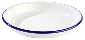 Assiette ENAMELWARE, acier émaillé, 18x3.5 cm | APS 40661_APS