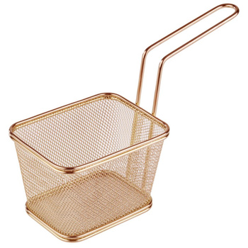 Panier de service SNACKHOLDER, couleur cuivre, 13x10.5x9 cm | APS 40623