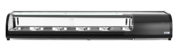 Vitrine réfrigérée 5x GN 1/2, 67 l, 0-12°C, LED, 180x42x26.5 cm | ARKTIC 274040
