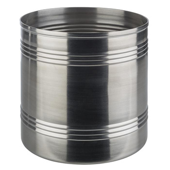 Saladier de service SNACKCAN, acier inoxydable, 13,5x14 cm | APS 40658