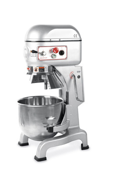 Mixeur planétaire, pétrin pour pâtes légères, 19 l, 0,375 kW, 230 V | HENDI 226292