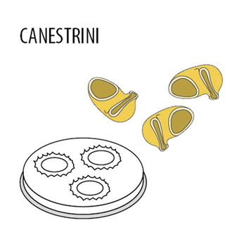 Matrice pour pâtes Canestrini, 50 mm | FIMAR ACTRMPF70