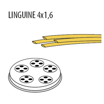 Matrice pour pâtes Linguine 4x1,6 mm, diamètre 57 mm | FIMAR ACTRMPF53