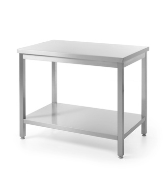 Table de travail centrale avec étagère | HENDI 815830