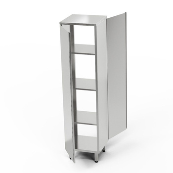 Armoire traversante en acier inoxydable 40x60x200 cm | FORGAST