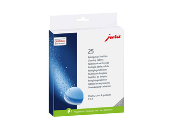 Comprimés nettoyants 3 phases 25 pcs | JURA 25045