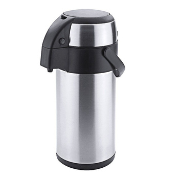 Thermos en acier avec pompe, 3 l, diamètre 15 cm | CONTACTO 5166/300
