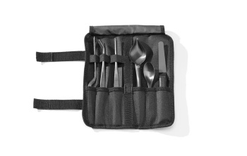 Ensemble du chef cuisinier pour décorer les plats, 6 pièces, noir | HENDI 400074