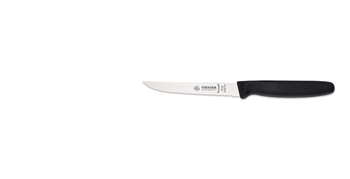 Couteau à steak à bord ondulé - 11 cm, noir | GIESSER MESSER 8725 wsp 11