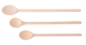 Lot de cuillères en bois | HENDI 525005