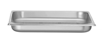 Récipient GN 2/3 prof. 4 cm en acier inoxydable PROFI LINE PERFORÉ | HENDI 802342