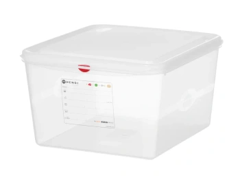 Récipient GN 2/3 prof. 20 cm en polypropylène | HENDI 873328