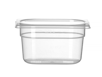 Bac GN 1/9 prof. 10 cm Profi Line en polypropylène | HENDI 880524
